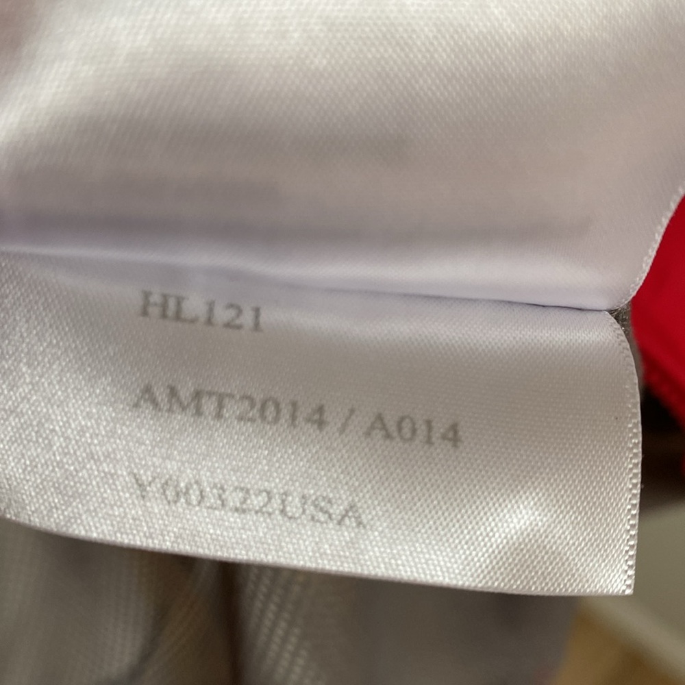 SALE🎈 Henry Lloyd Red Hooded Yachting Jacket with Gray Lining - Picture 16 of 17